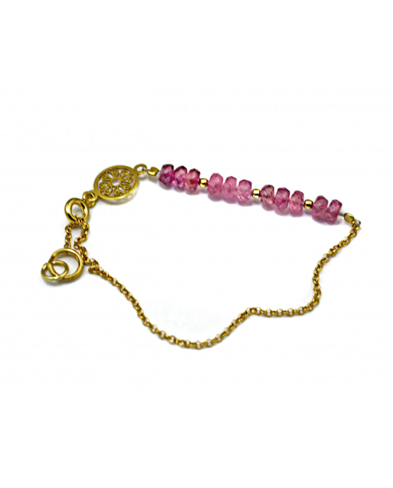 Bransoletka z turmalinami