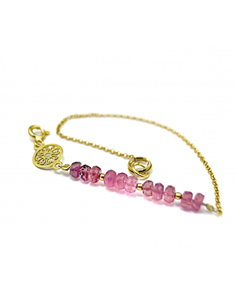 Bransoletka z turmalinami