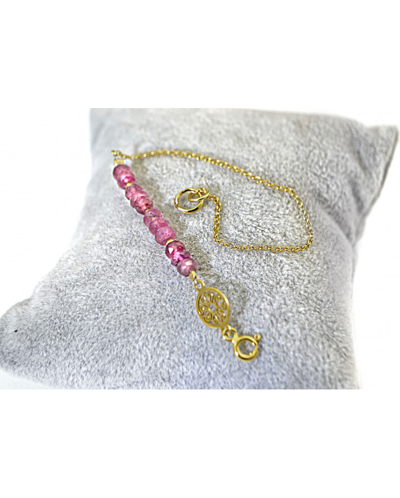 Bransoletka z turmalinami