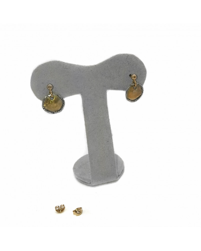 Kolczyki srebrne blaszki