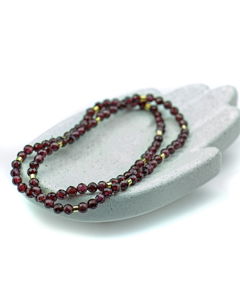 Bransoletka z granatami