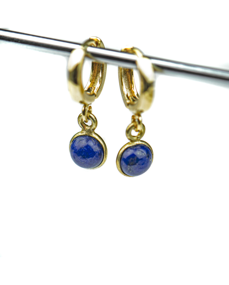 Kolczyki z lapisem lazuli