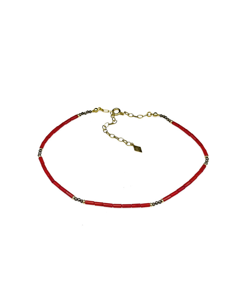 Naszyjnik z korala naturalnego