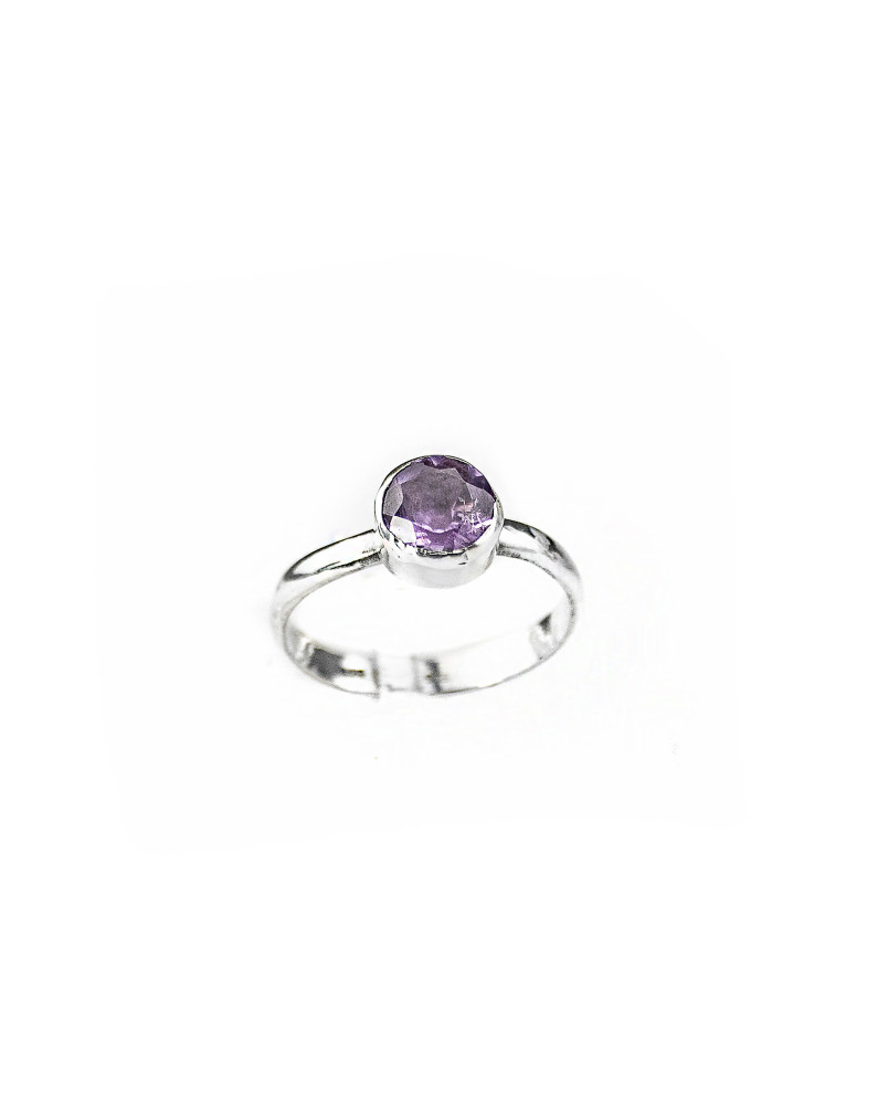 Pierścionek z ametystem
