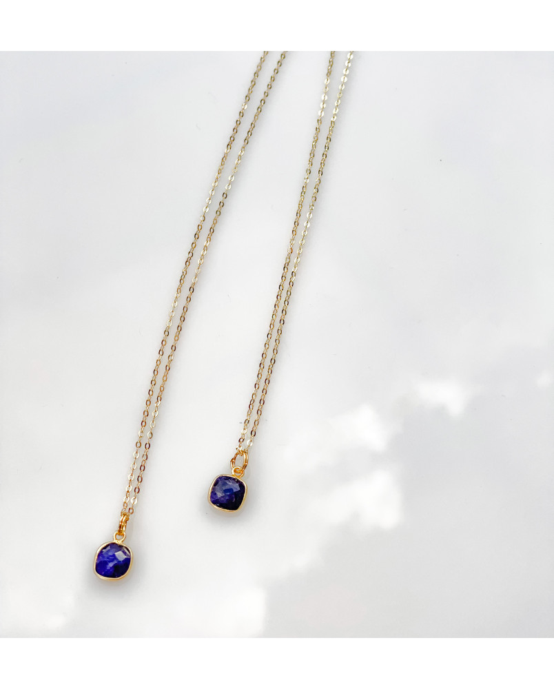 Naszyjnik z szafirem