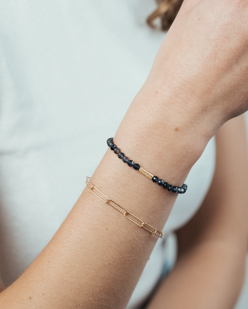 Bransoletka z iolitem