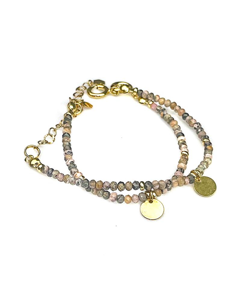 Bransoletka z rodochrozytem