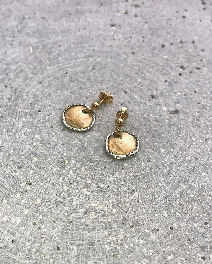 Kolczyki srebrne blaszki