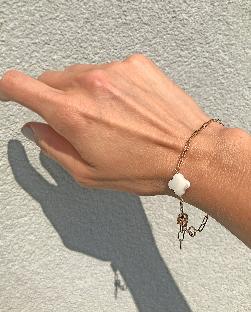 Bransoletka z koniczynką