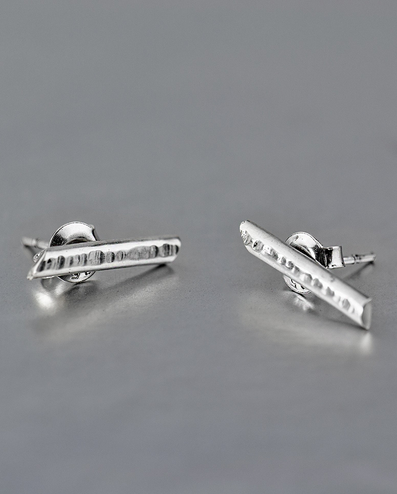 Kolczyki skośne patyczki