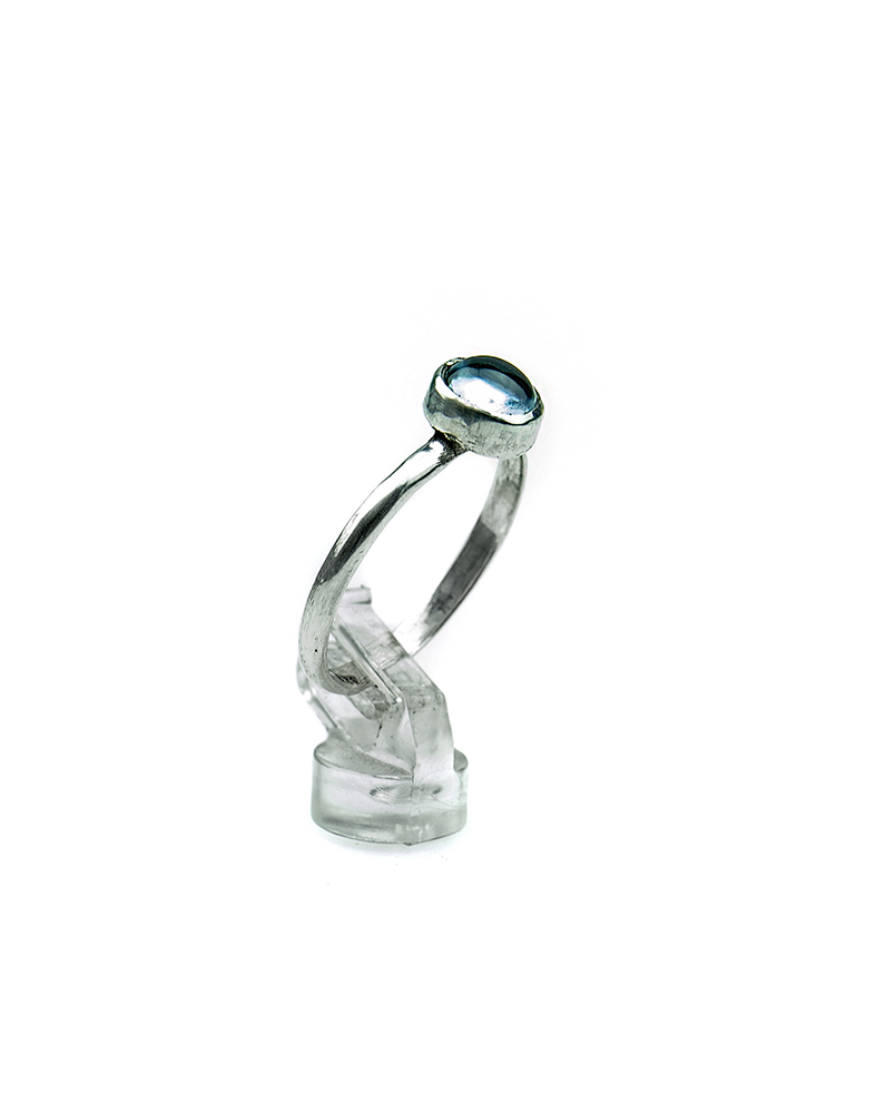 Pierścionek z topazem