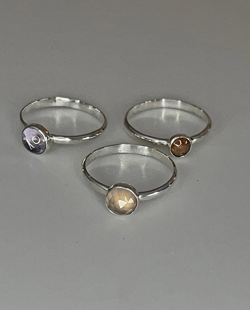 Pierścionek z ametystem