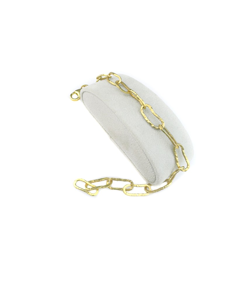 Bransoletka z dużymi ogniwami