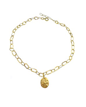 Łańcuch z blaszką z motywem...