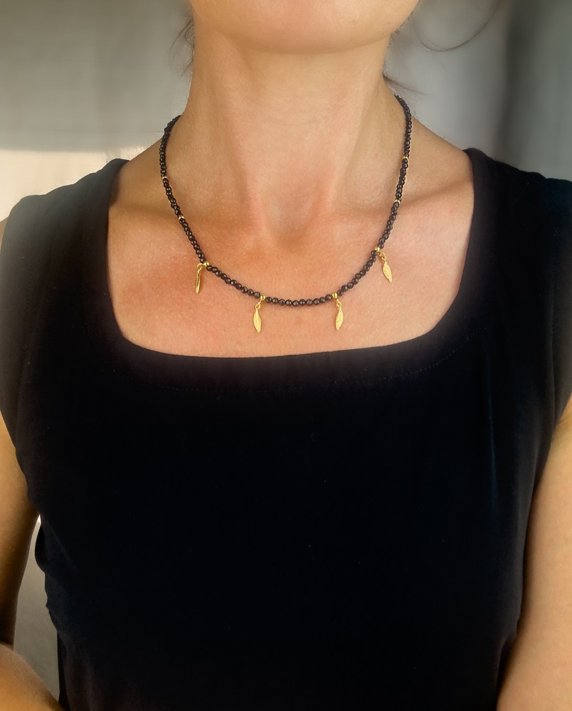 Naszyjnik z onyksami