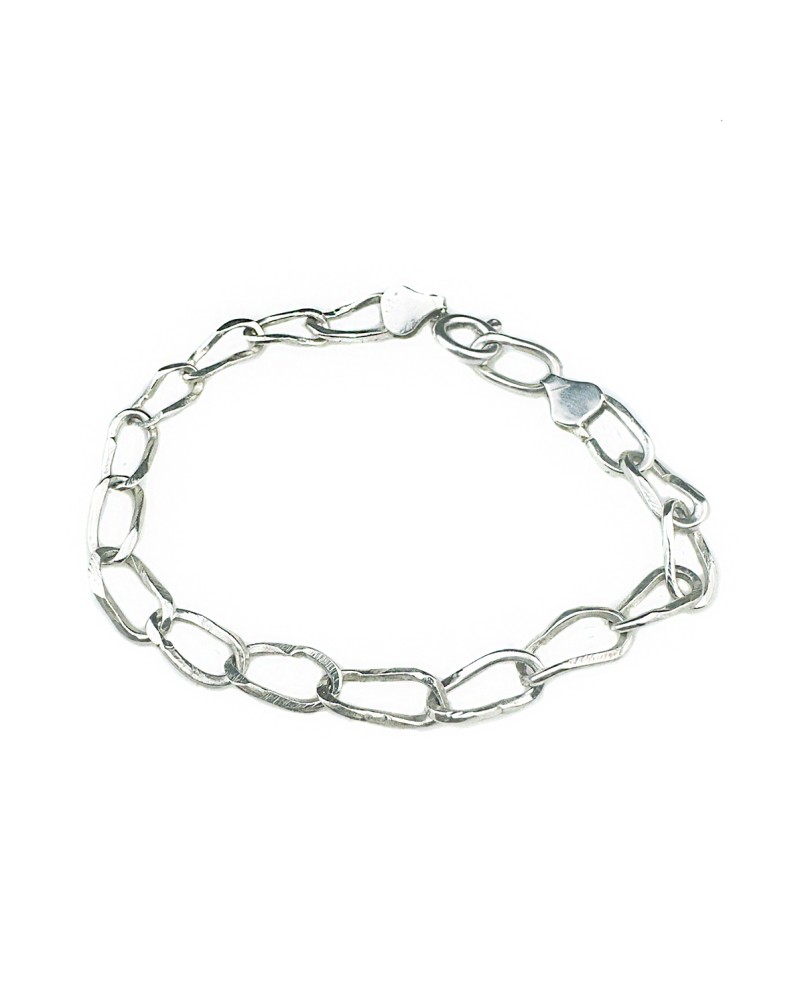 Bransoletka ze skręconymi ogniwami