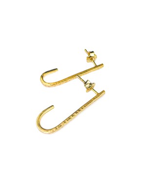 Kolczyki patyczki zagięte