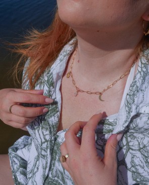 Naszyjnik z zawieszkami