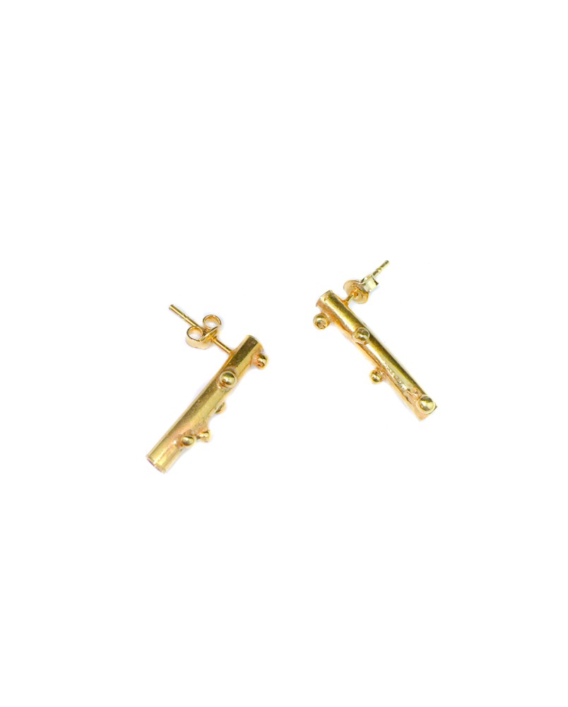 Kolczyki sztyfty z kulkami