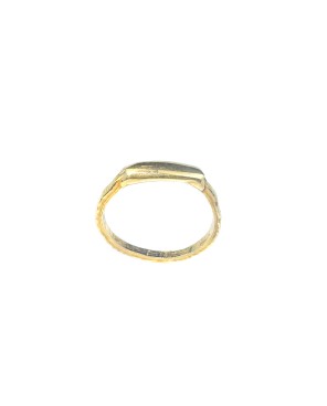 Pierścionek złoty mini sygnet