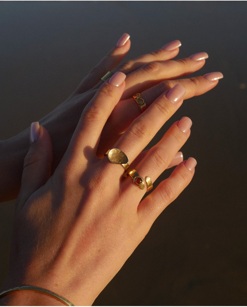 Pierścionek z karneolem