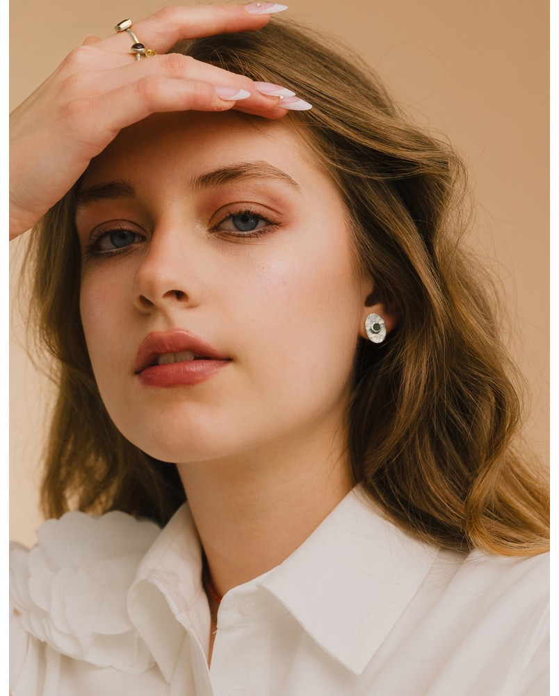 Kolczyki z awenturynem