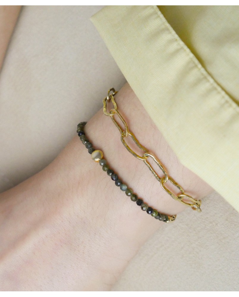 Bransoletka z dużymi ogniwami