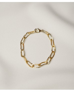 Bransoletka z dużymi ogniwami