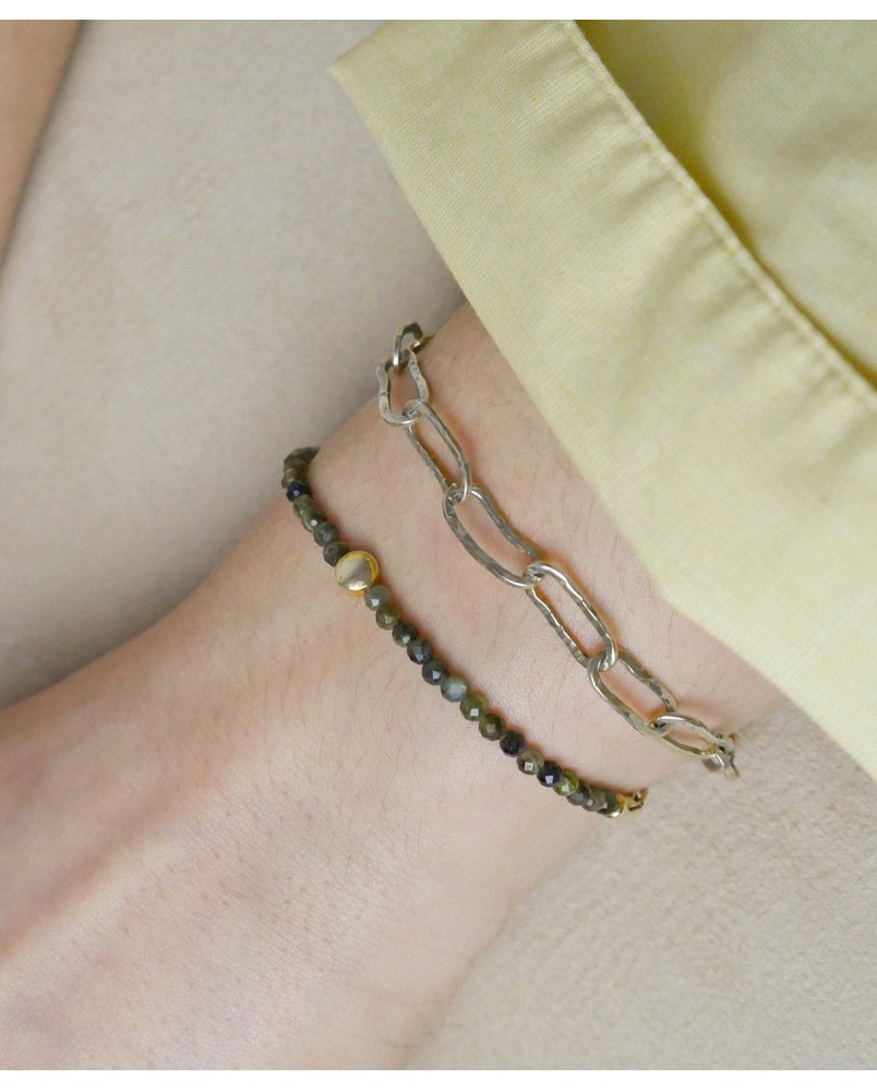 Bransoletka z dużymi ogniwami