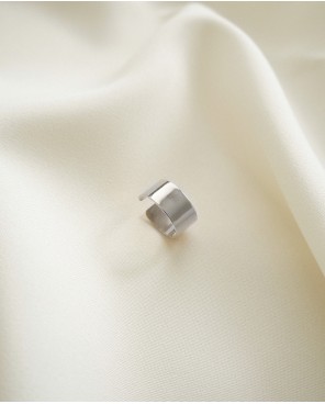 Szeroka obrączka gładka