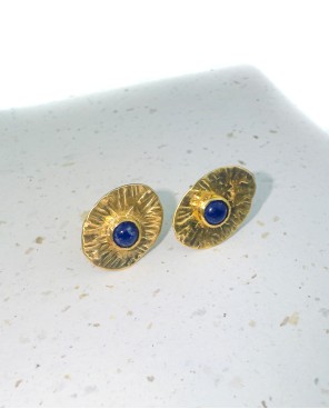 Kolczyki z lapisem lazuli