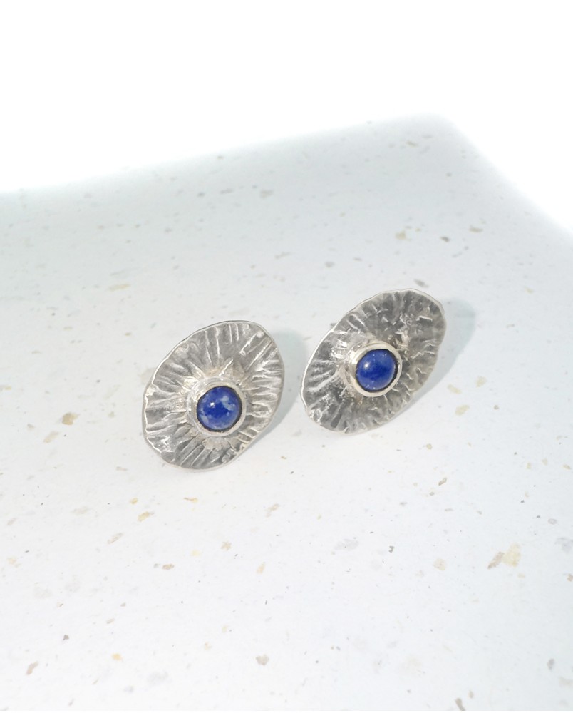 Kolczyki z lapisem lazuli