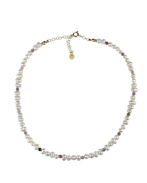 Naszyjnik z perłami i...