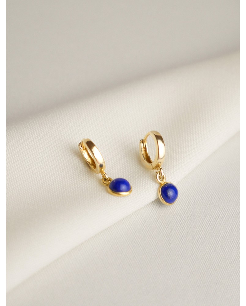 Kolczyki z lapisem lazuli