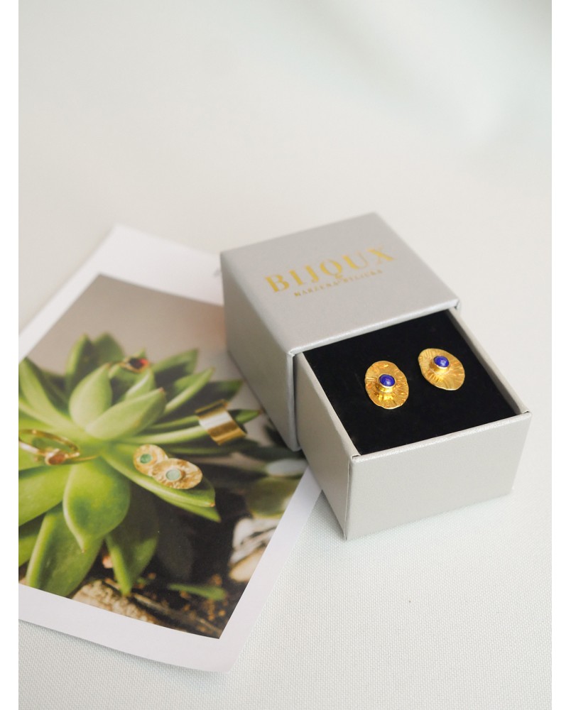 Kolczyki z lapisem lazuli