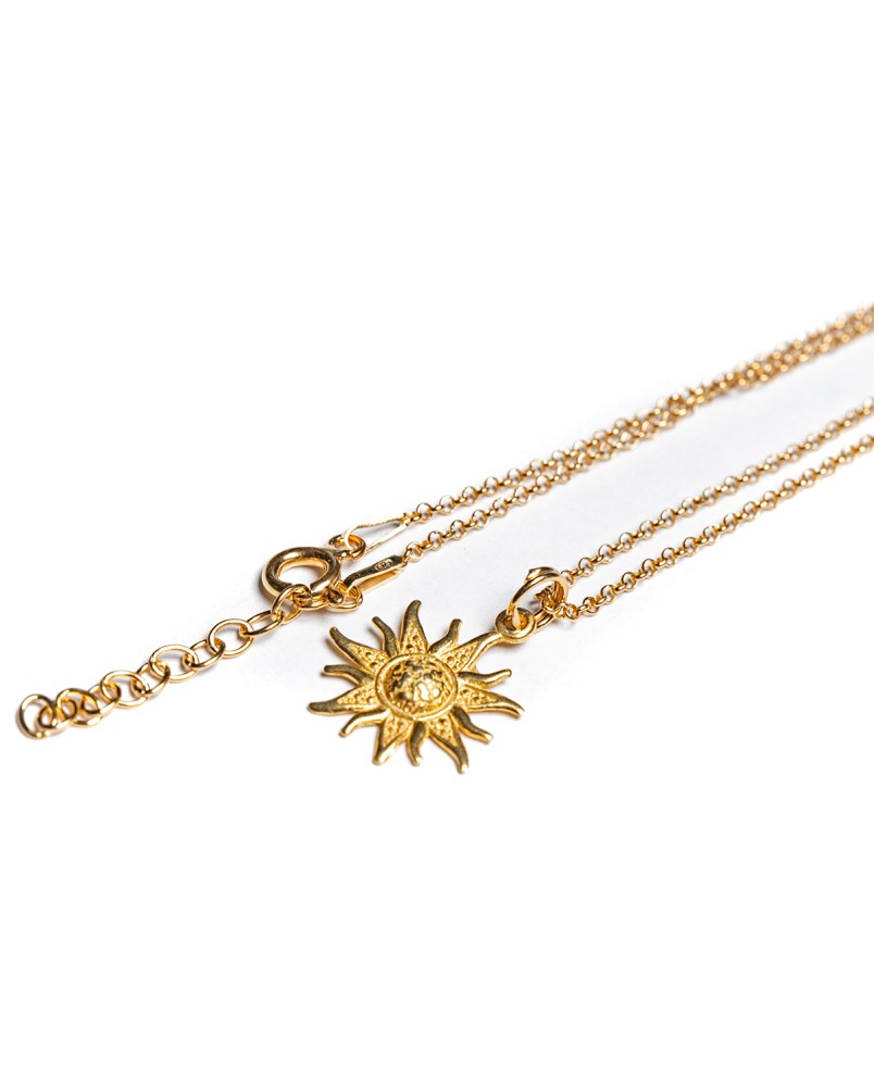 Naszyjnik z motywem słońca