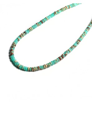 Naszyjnik Jaspis zielony