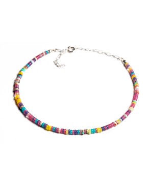 Naszyjnik z pastelowych...