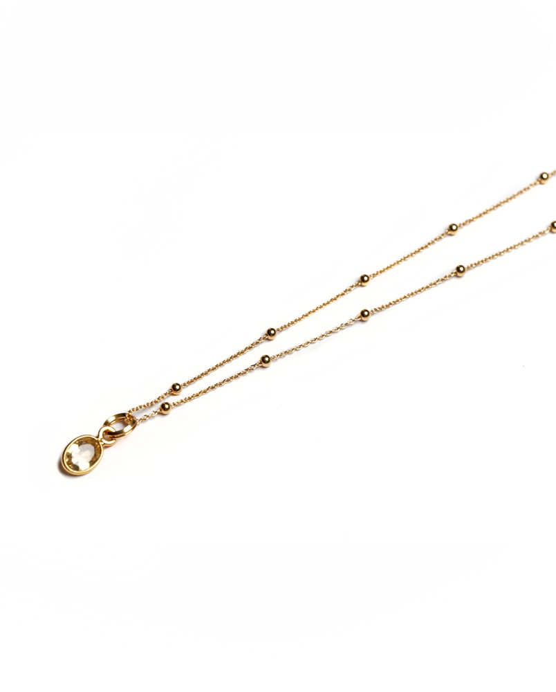 Naszyjnik z cytrynem